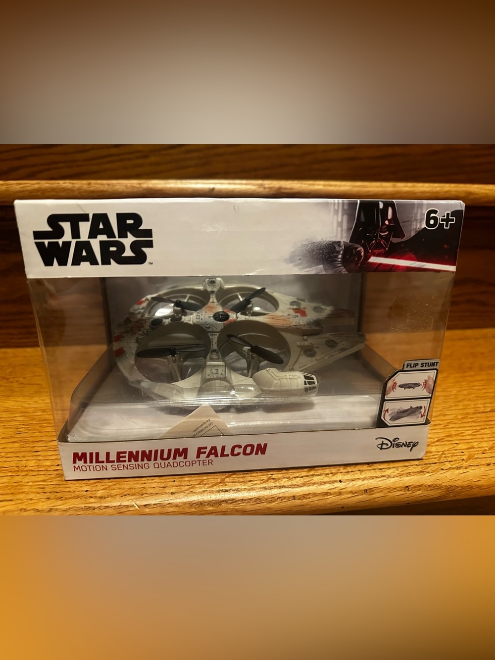 Star Wars Millennium Falcon Quadcopter - Gray with Red Accents